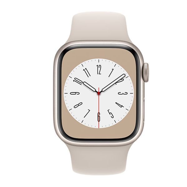 APPLE Watch S8 GPS 45 Starlight Alum Starlight Sp/B UA 04941 фото