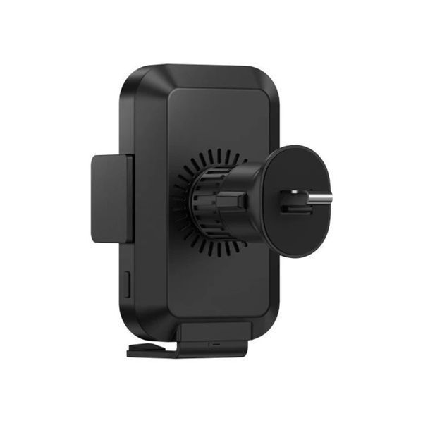 Автомобільний тримач з Бездротовим ЗП Baseus Halo Electric 15W black 20416 фото
