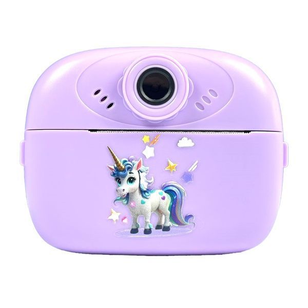 Дитячий фотоапарат + з функцією друку Pony purple 39313 фото