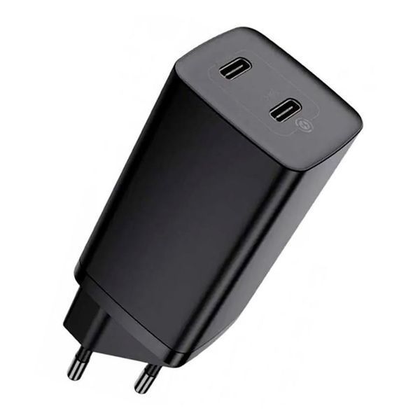 МЗП Baseus GaN2 Lite Quick Charger 65W (1USB-1USB-C) black 26839 фото