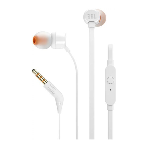 Навушники JBL T110 + мік white UA 27512 фото