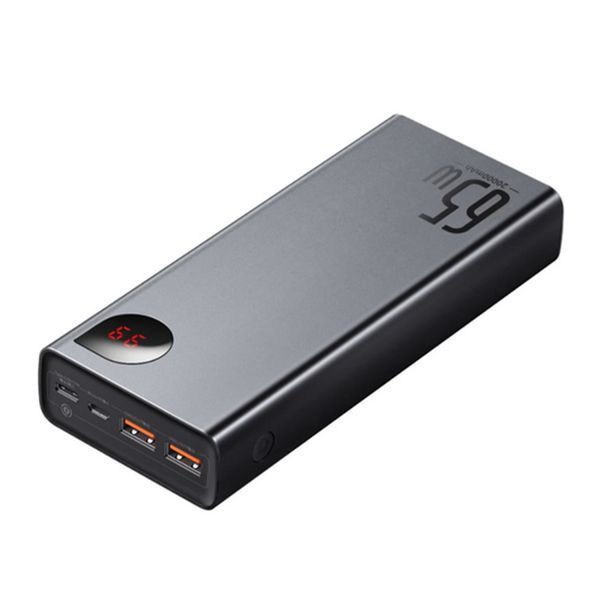 Power bank 20 000 mAh Baseus Adaman Metal Digital Display Quick Charge 65W black 00543 фото