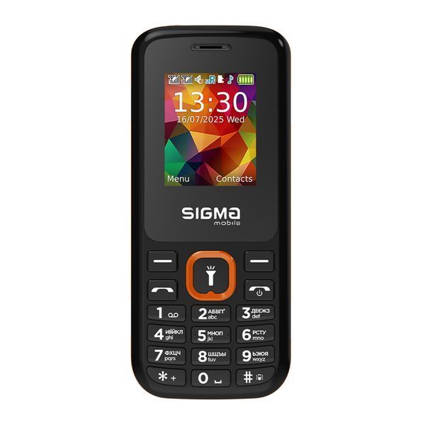 Телефон Sigma X-style 171 MINI Black-Orange UA 42798 фото