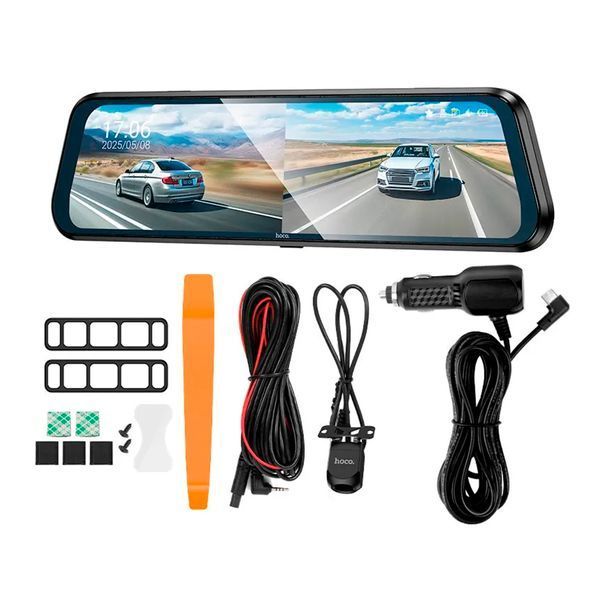 Відеореєстратор Hoco DV-16 black 45233 фото