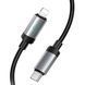 Cable Hoco Type-C to Lightning X117 PD 27W 1m black 46811 фото 4