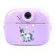 Дитячий фотоапарат + з функцією друку Pony purple 39313 фото 2