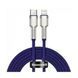 Cable Baseus Cafule Metal Type-C to Lightning PD 20W (1m) purple 03558 фото 1