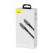 Кабель Baseus Tungsten Gold Type-C to Type-C 100W (1m) black 19438 фото 3