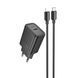 МЗП Hoco N62 PD 30W/3A (1USB-C) + cable Type-C to Lightning black 42187 фото 3