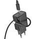 МЗП Hoco N62 PD 30W/3A (1USB-C) + cable Type-C to Lightning black 42187 фото 2