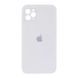 Silicone case Full camera iPhone 13 Pro Max white 19991 фото
