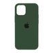 Silicone case Full iPhone 12/12 Pro hunter green 03854 фото 1