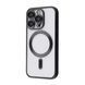 Силікон iPhone 15 Pro Max MagSafe Matte Case black 39119 фото 1