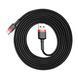 USB Cable Baseus Cafule Type-C 3A (2m) red/black 46682 фото 4