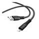 USB Cable Hoco lightning X67 2.4A 1m black 28614 фото 1