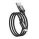 USB Cable Hoco Micro usb X89 2.4A 1m black 37214 фото 4