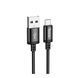 USB Cable Hoco Micro usb X89 2.4A 1m black 37214 фото 2