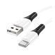 USB Cable Hoco Type-C X82 3A 1m white 29468 фото 2
