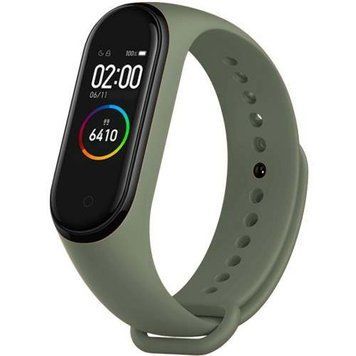 Ремінець Xiaomi Mi Band 3/4 dark olive 22217 фото