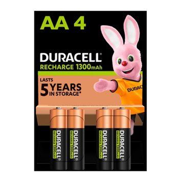 Батарейка Duracell HR6 (AA) 1300mAh (упаковка 4шт, ціна за 4 шт) 04843 фото
