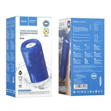 Колонка Bluetooth Hoco BS48 blue 31362 фото