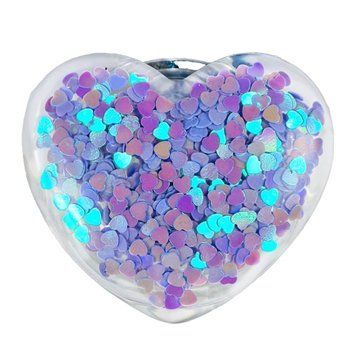 PopSocket Акваріум Heart purple 39621 фото
