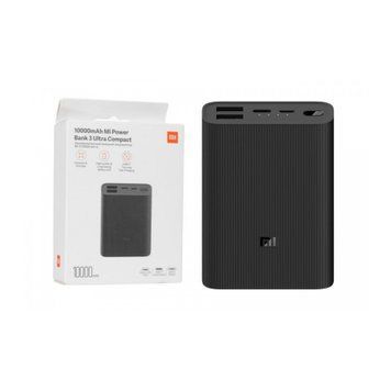 Power bank 10 000 mAh Xiaomi Mi3 22.5W Ultra Compact (BHR4412GL) black UA 24933 фото