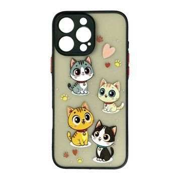 Силікон Samsung A07/A075 2025 Nylon Print small cats 44658 фото