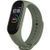 Ремінець Xiaomi Mi Band 3/4 dark olive 22217 фото