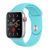 Ремінець Apple watch 38/40/41/SE silicone sky blue 46999 фото