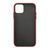Силікон iPhone 11 Pro Matte case black-red 19630 фото