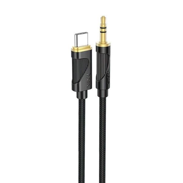 AUX Hoco UPA30 3.5 to Type C 1m black 42207 фото