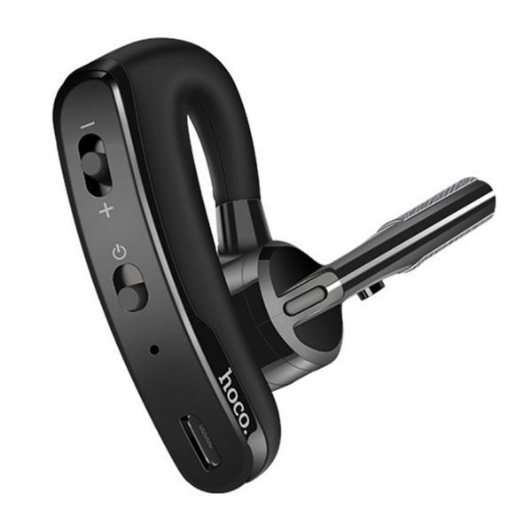Bluetooth гарнітура Hoco E15 black 40662 фото