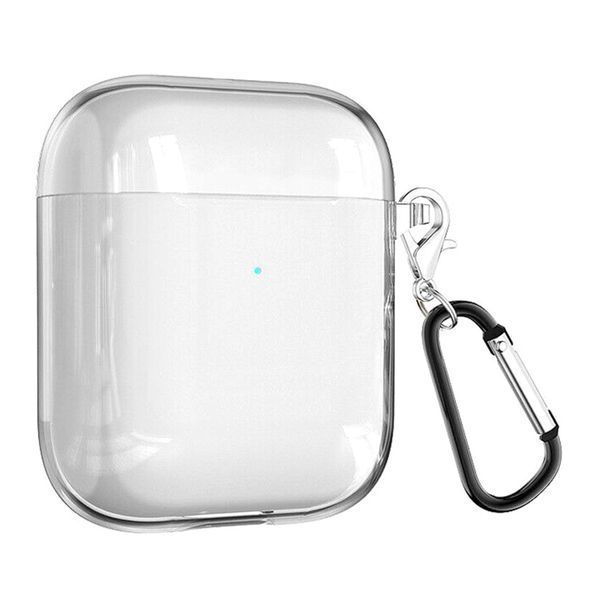 Чохол Silicone Case на AirPods 1/2 clear 35012 фото
