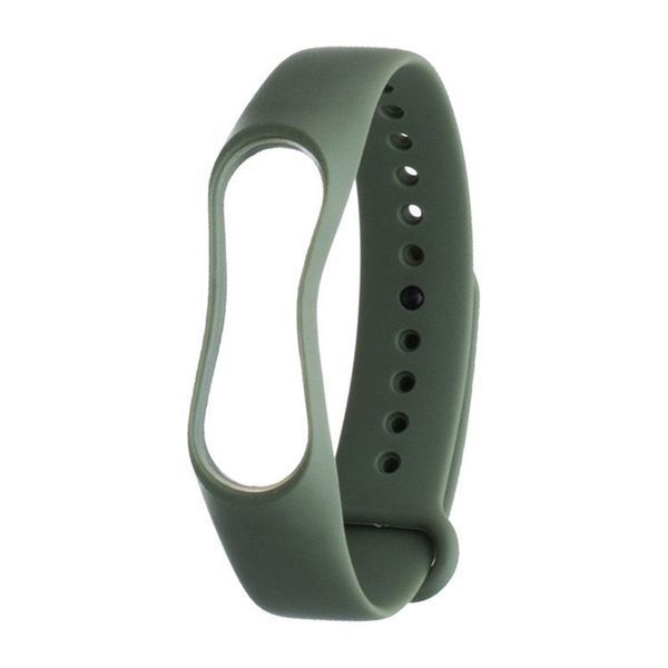 Ремінець Xiaomi Mi Band 3/4 dark olive 22217 фото