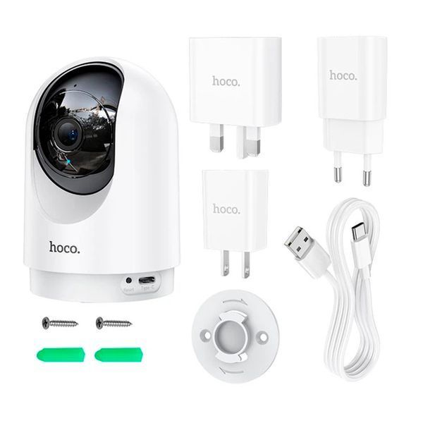 Смарт Камера Hoco D1 white 48327 фото