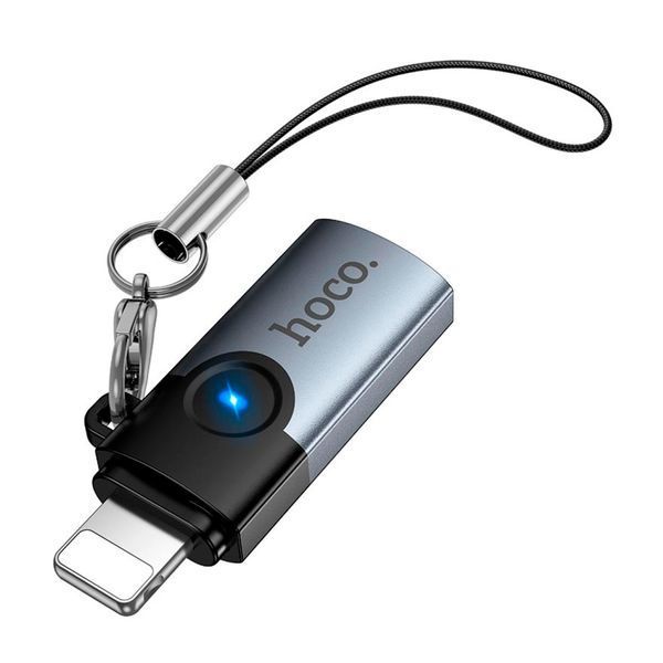 USB перехідник Hoco UA46A Lightning на Type-C 47252 фото