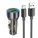 АЗП Hoco NZ12 36W (2USB) + cable Type-C black 35376 фото 3
