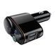 FM трансмістер Baseus S-06 3.4A 2USB black 24936 фото 3