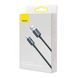 USB Cable Baseus Crystal Shine Series Lightning 2.4A (1.2m) black 08932 фото 1