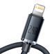 USB Cable Baseus Crystal Shine Series Lightning 2.4A (1.2m) black 08932 фото 5