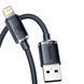 USB Cable Baseus Crystal Shine Series Lightning 2.4A (1.2m) black 08932 фото 4