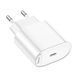 МЗП Hoco C109A PD 20W/3A (1USB-C) white 11238 фото 3