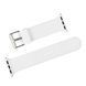Ремінець Apple watch 42/44/45mm silicone white 21813 фото 2