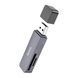 Сard reader Hoco HB45 USB 3.0 Micro/Micro SD black 37281 фото 2