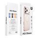 Silicone case iPhone 15 Pro Max with MagSafe AG Glass rose gold 45932 фото 1