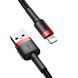 USB Cable Baseus Cafule Lightning 1.5A (2m) red/black 00634 фото 4