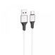 USB Cable Hoco Type-C X86 3A 1m white 39727 фото 3