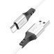 USB Cable Hoco Type-C X86 3A 1m white 39727 фото 2