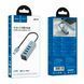 USB HUB Hoco HB1B 4in1 (4USB 3.0) grey 45670 фото 1